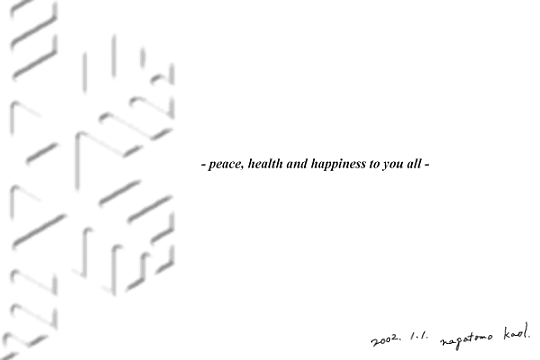 peace, health, and happiness to you all