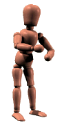 ロボット立ち姿 - mannequin (basic standing pose)